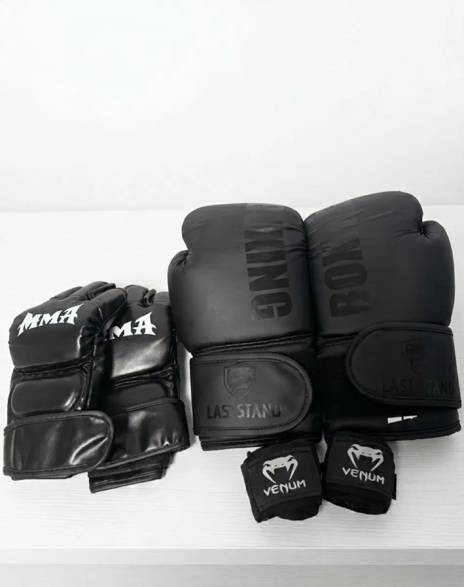 복싱 글러브 MMA 글러브 핸드랩 세트