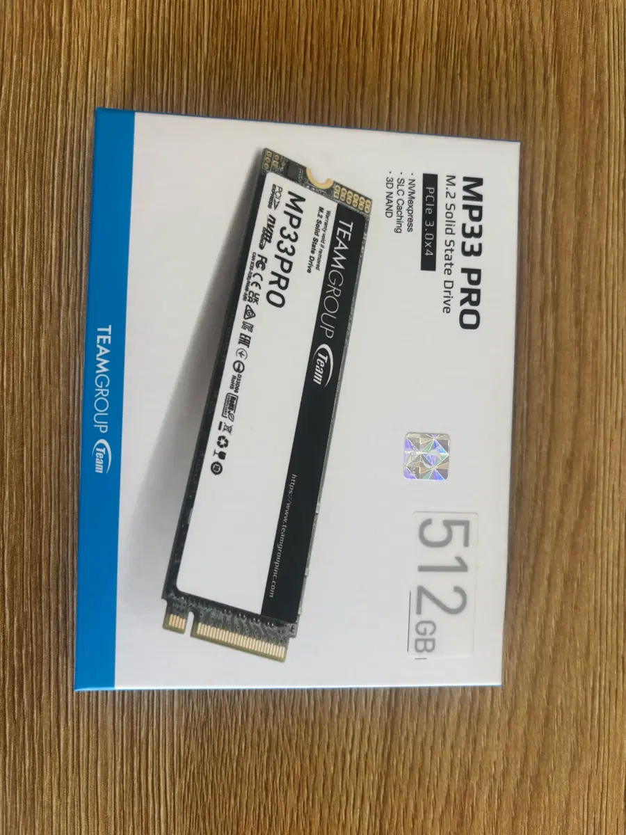 팀그룹 MP33 PRO M.2 SSD 512GB