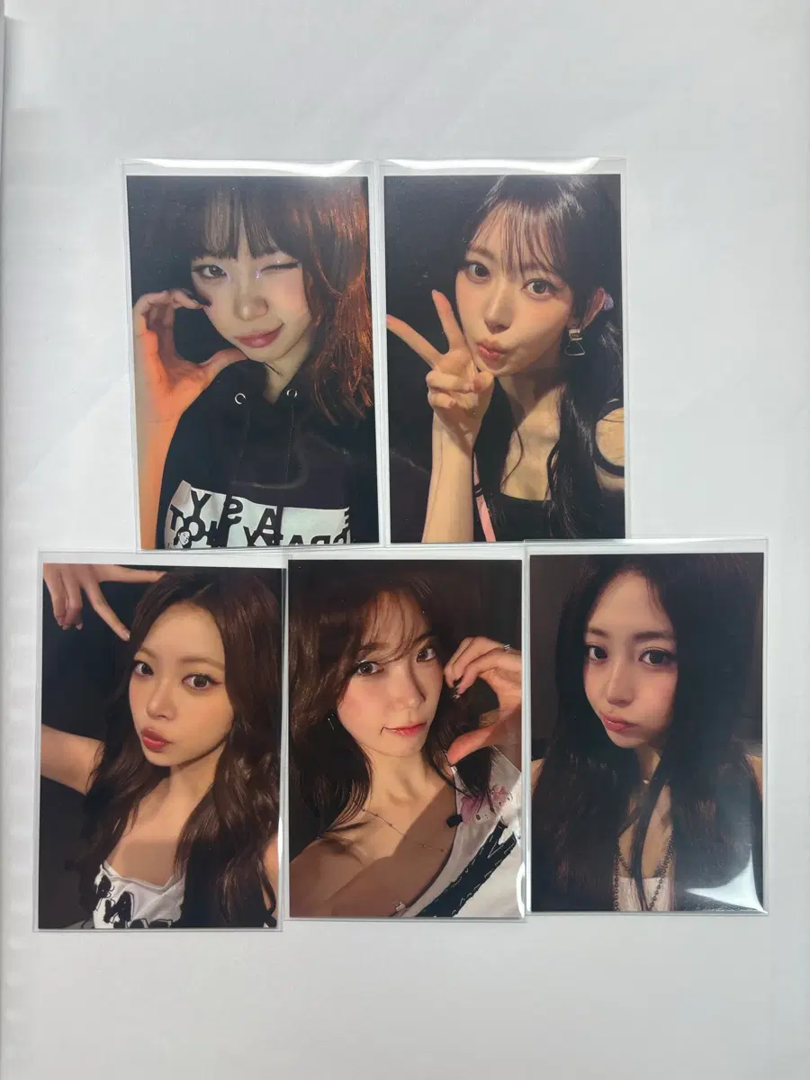 르세라핌 이크핫 앵콜 콘서트 포토카드