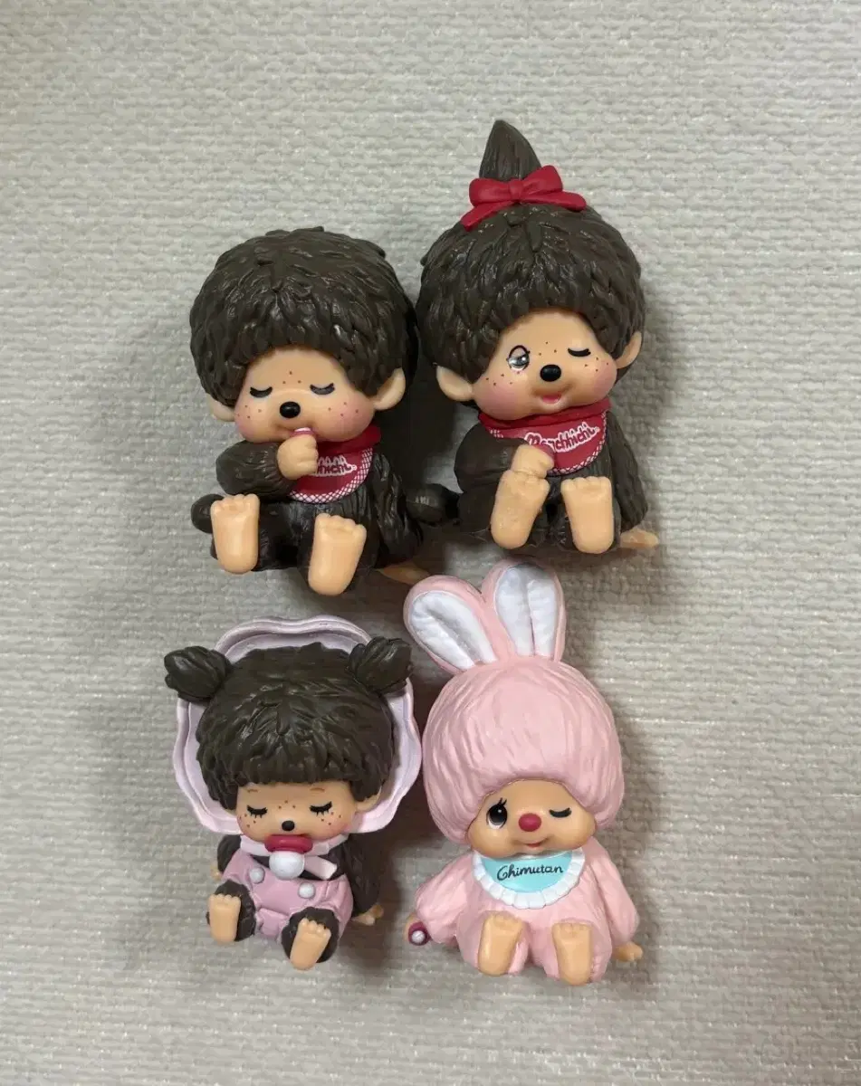 일괄) 몬치치 치무탄 베베치치 어깨쿵 피규어 가챠