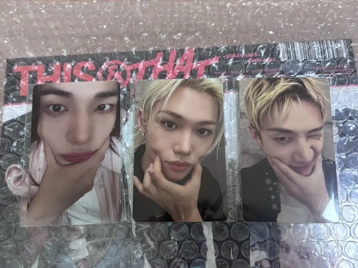 스키즈 애프터파티 미공포 아궁빵 포카 현진 용복 방찬 필릭스
