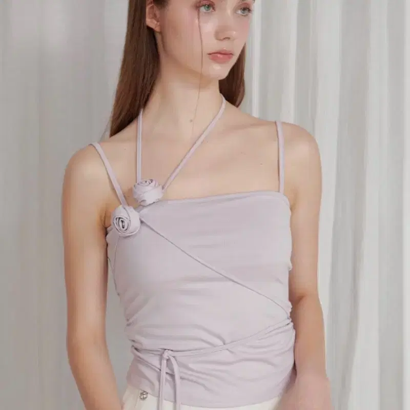 페인오어플레져 ROSE CORSAGE SLEEVELESS / PURPLE