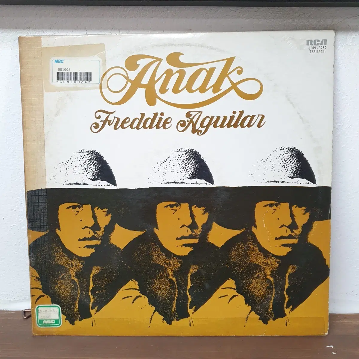 프레디 아귈라 Anak LP 1978 지구레코드