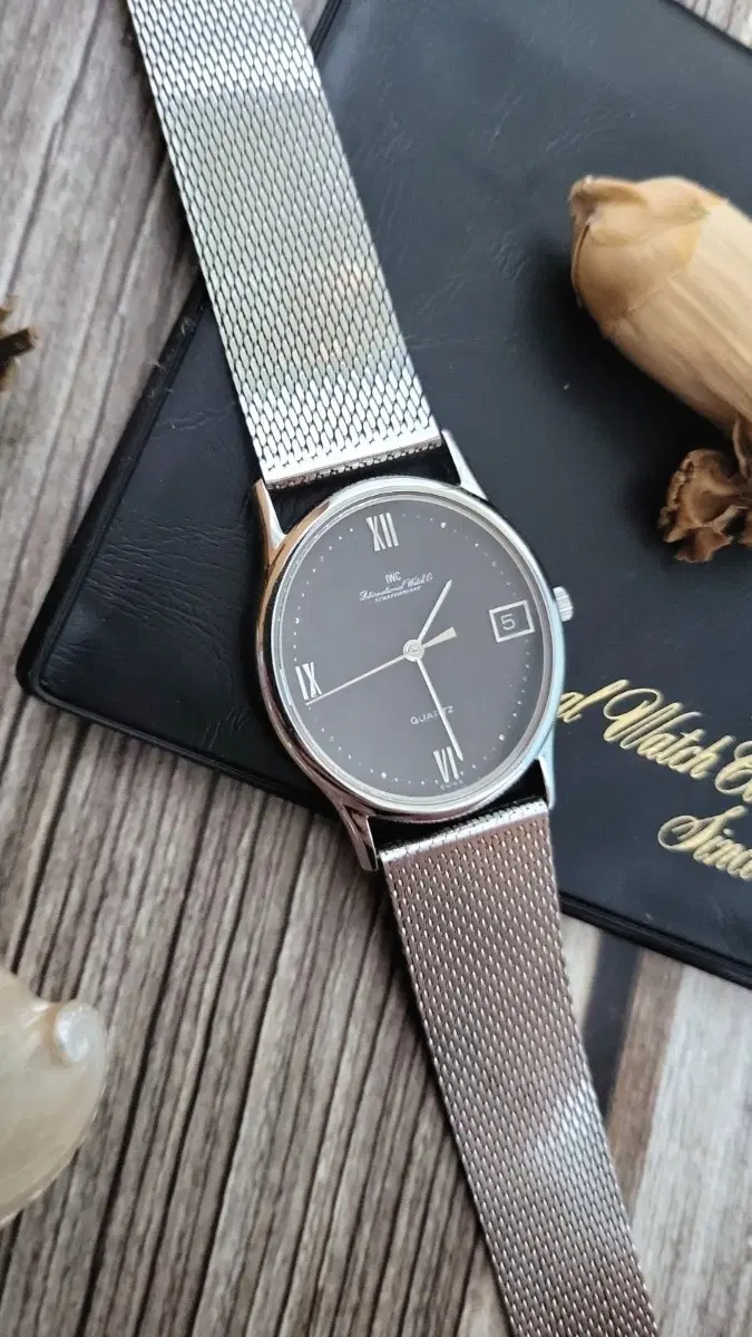 정품 IWC 포르토피노 3377 쿼츠 시계 보증서포함