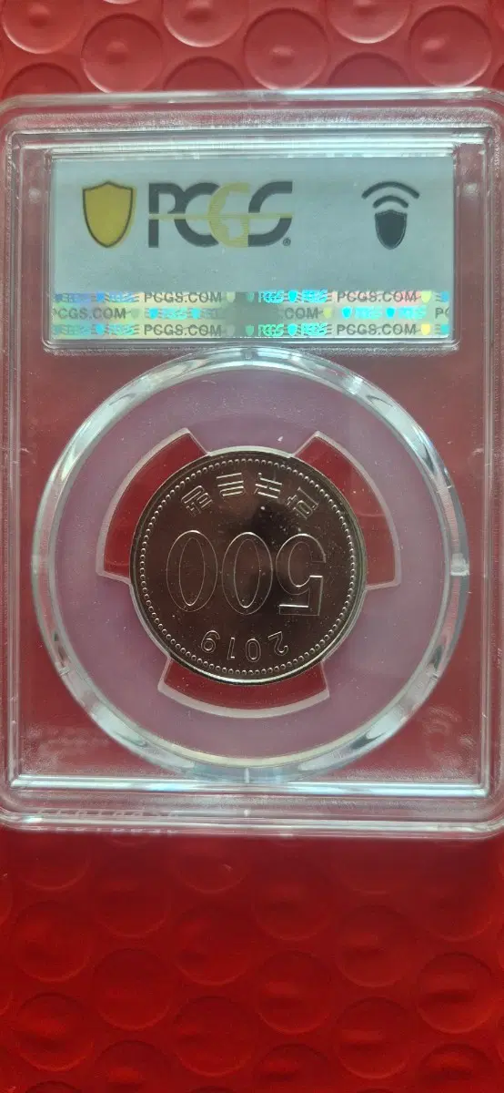 2019년 500원 동전 PCGS 66 등급