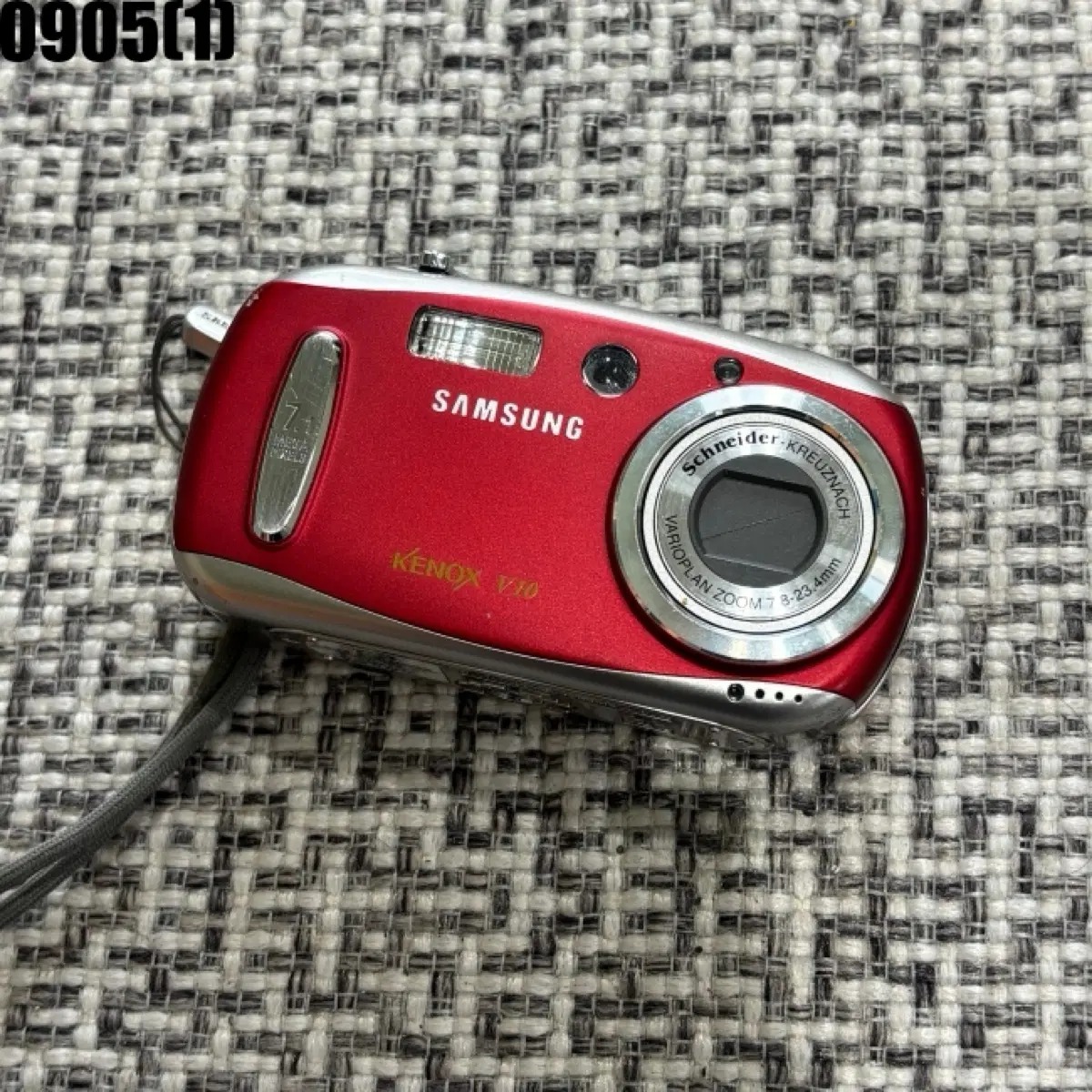 삼성 케녹스 V10 디지털 카메라 디카 작동안됨