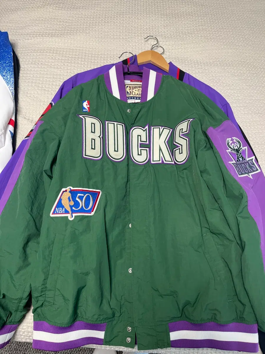 NBA 미첼앤네스 Warmup Jacket(L)