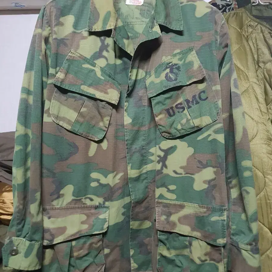 68년 usmc erdl 정글퍼티그 M-R