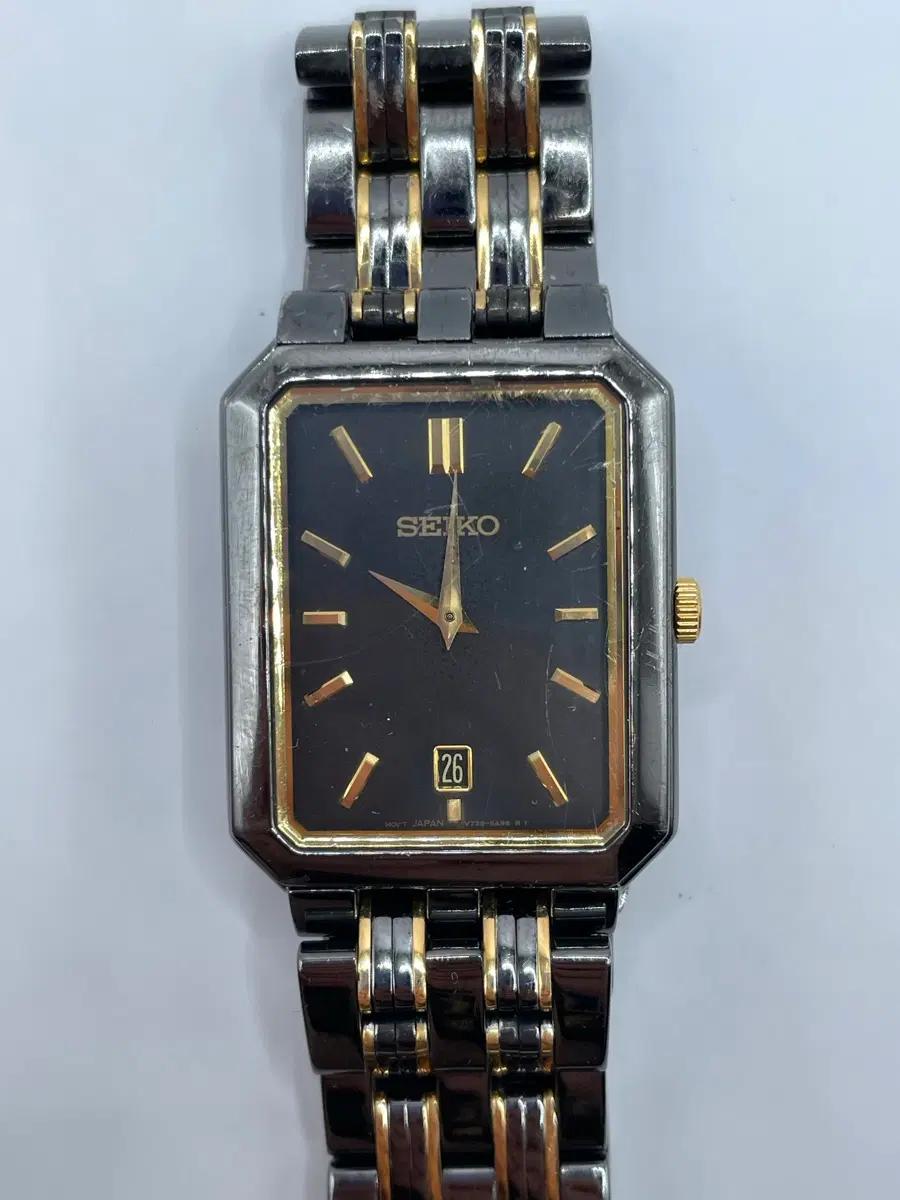 90's Seiko 세이코 빈티지 탱크 시계
