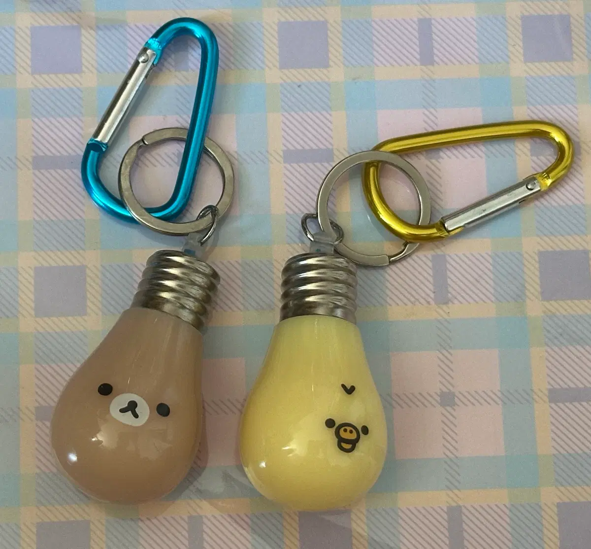 리락쿠마 전등 가챠 세트