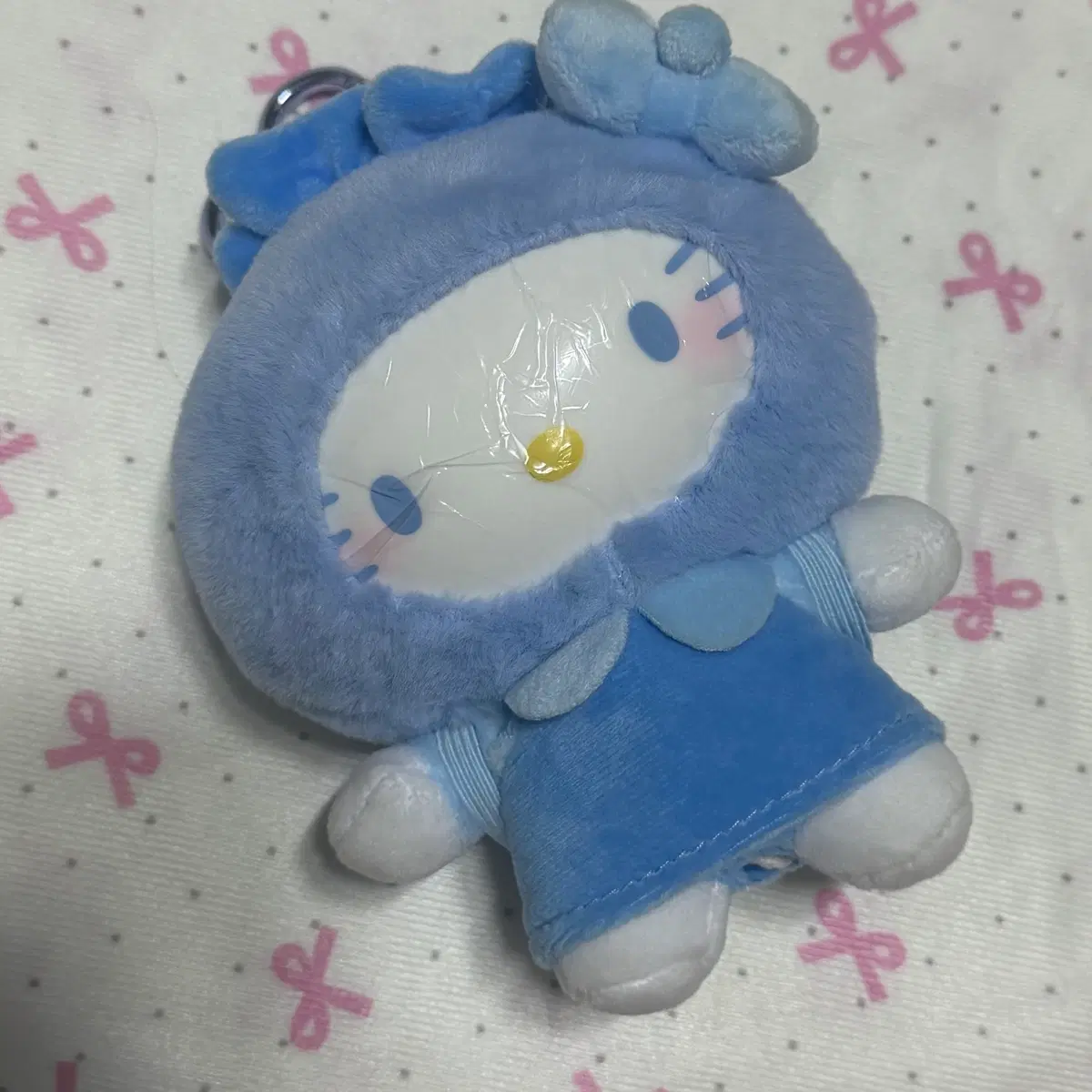 새상품 헬로키티 블루베리 인형 키링