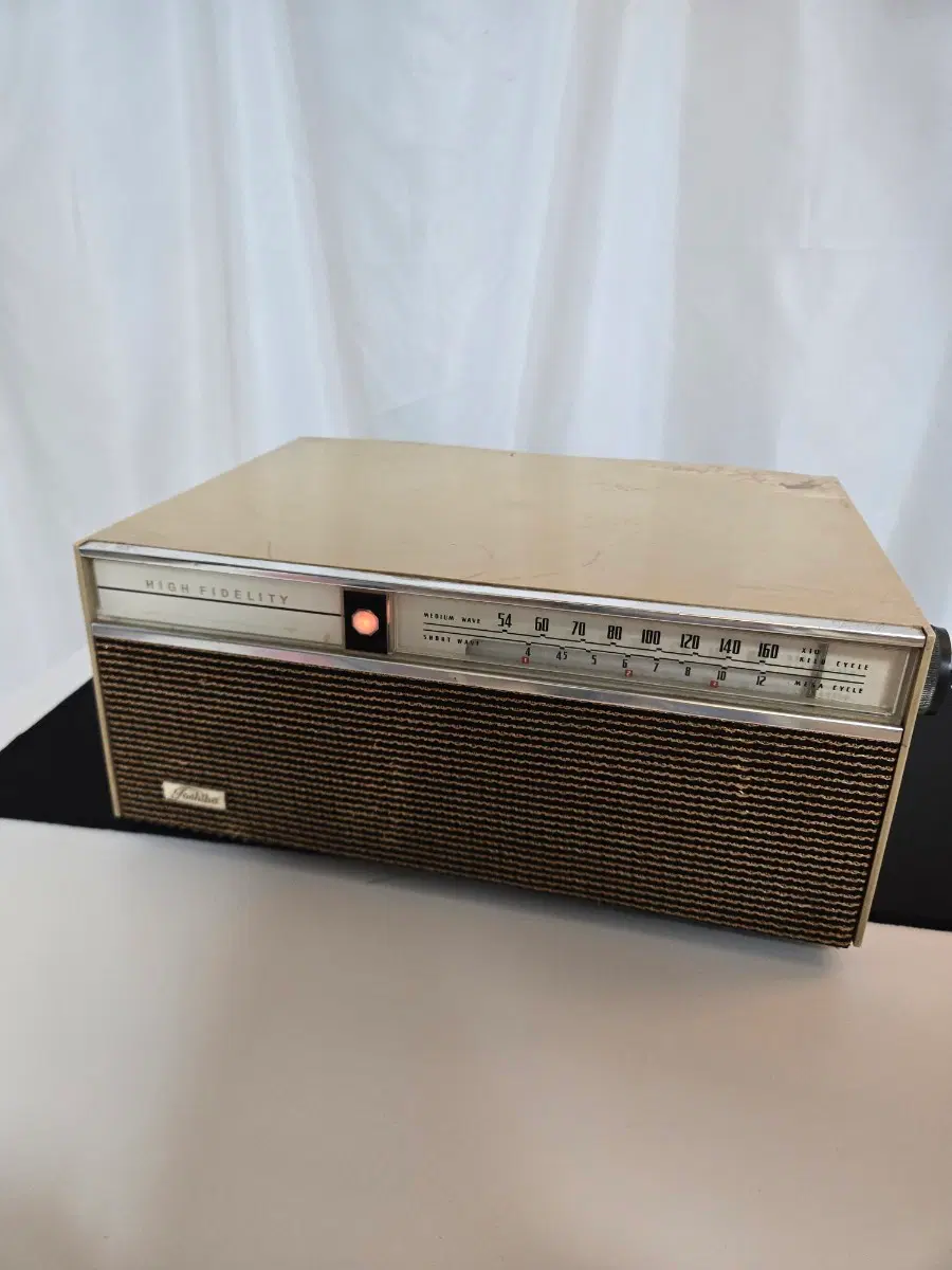 1950~60년대 도시바 TA-420 빈티지 라디오 수신 작동 희귀