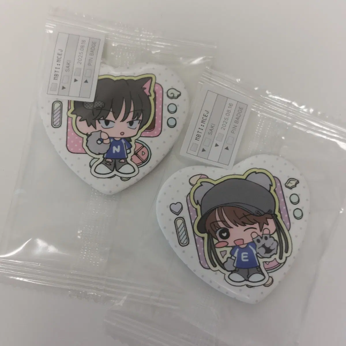 saki님 사키님 스티커팩+ 앤팀 캔뱃지