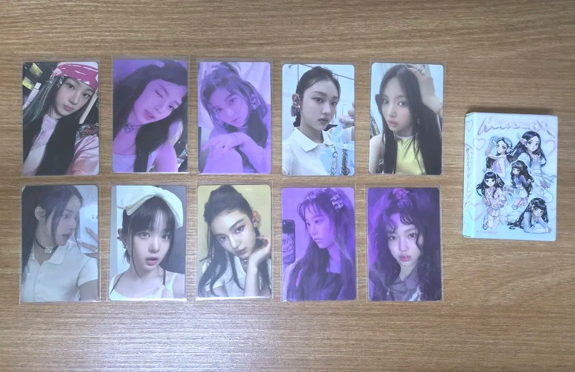 뉴진스 슈퍼샤이 위버스 A버전 앨범 포카 일괄 판매