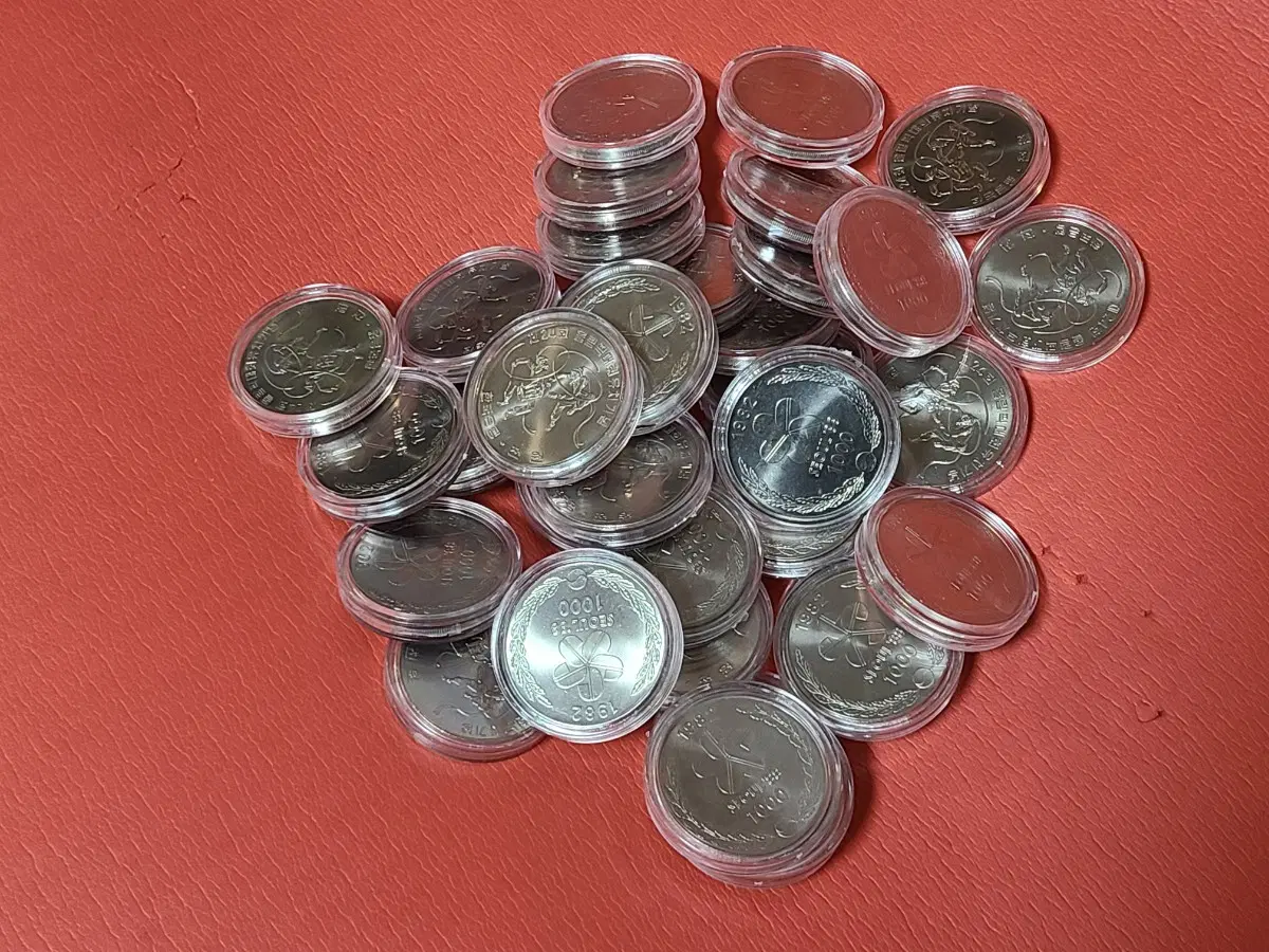 (10개가격)88서울올림픽대회천원기념주화1000원(농악)