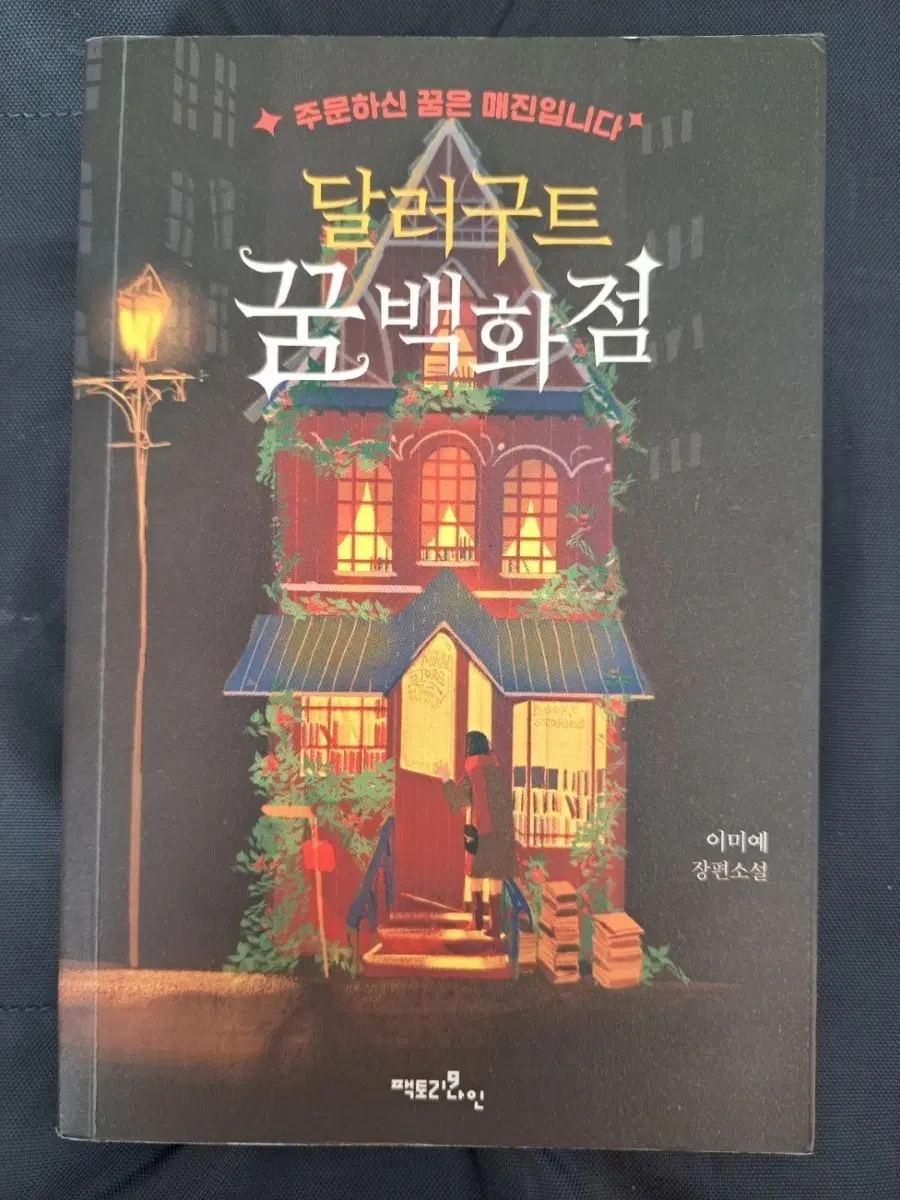 소설책 달러쿠트 꿈백화점