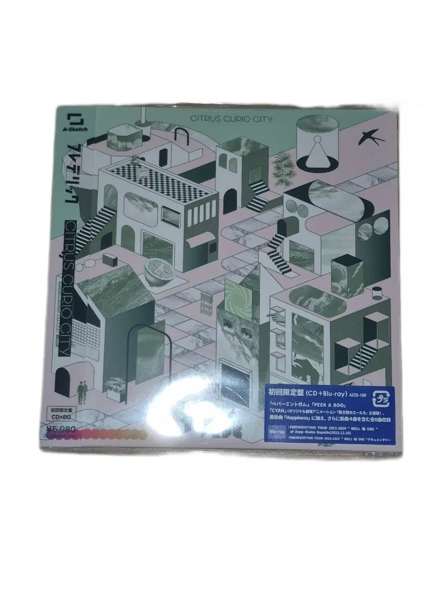 초회한정반) frederic 프레데릭 CITRUS CURIO CITY CD Blu-ray