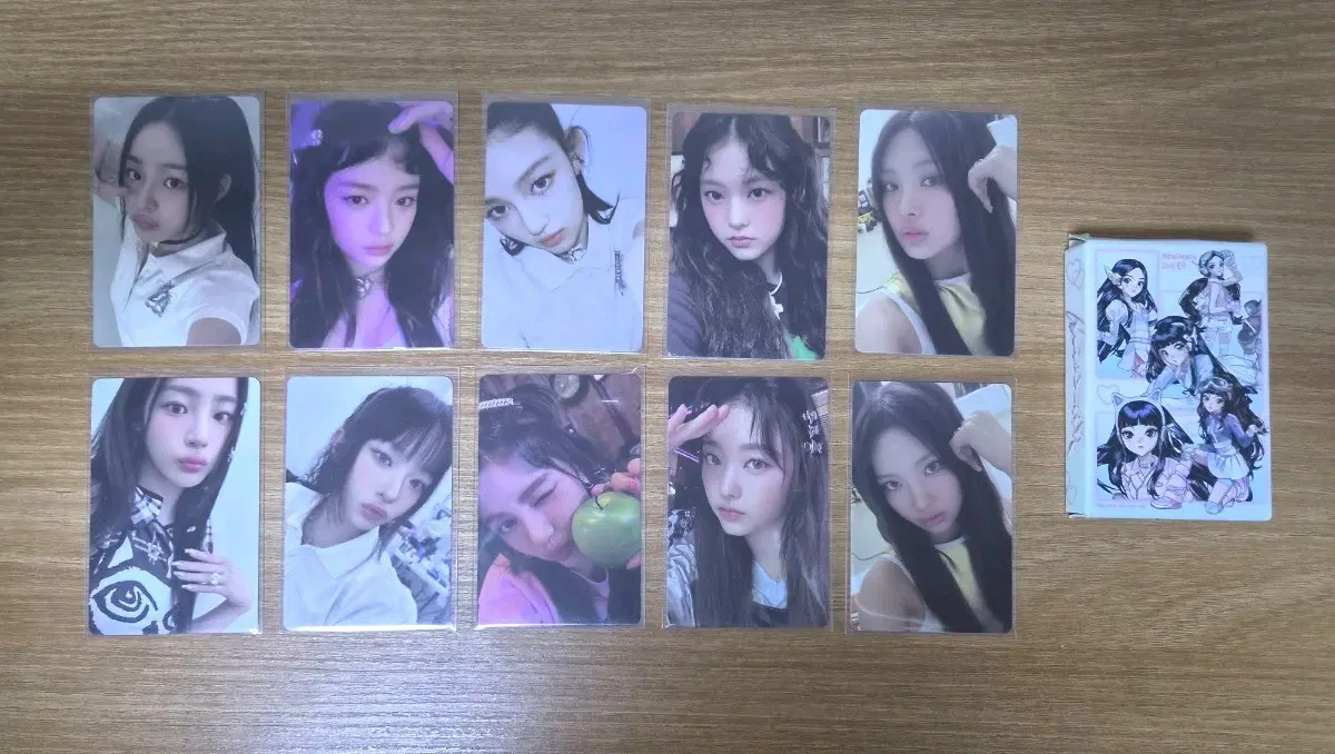 뉴진스 슈퍼샤이 위버스 C버전 앨범 포카 일괄 판매