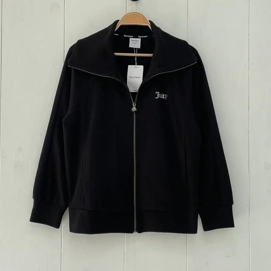 쥬시 꾸뛰르(Juicy Couture) 큐빅 로고 집업 트랙 자켓
