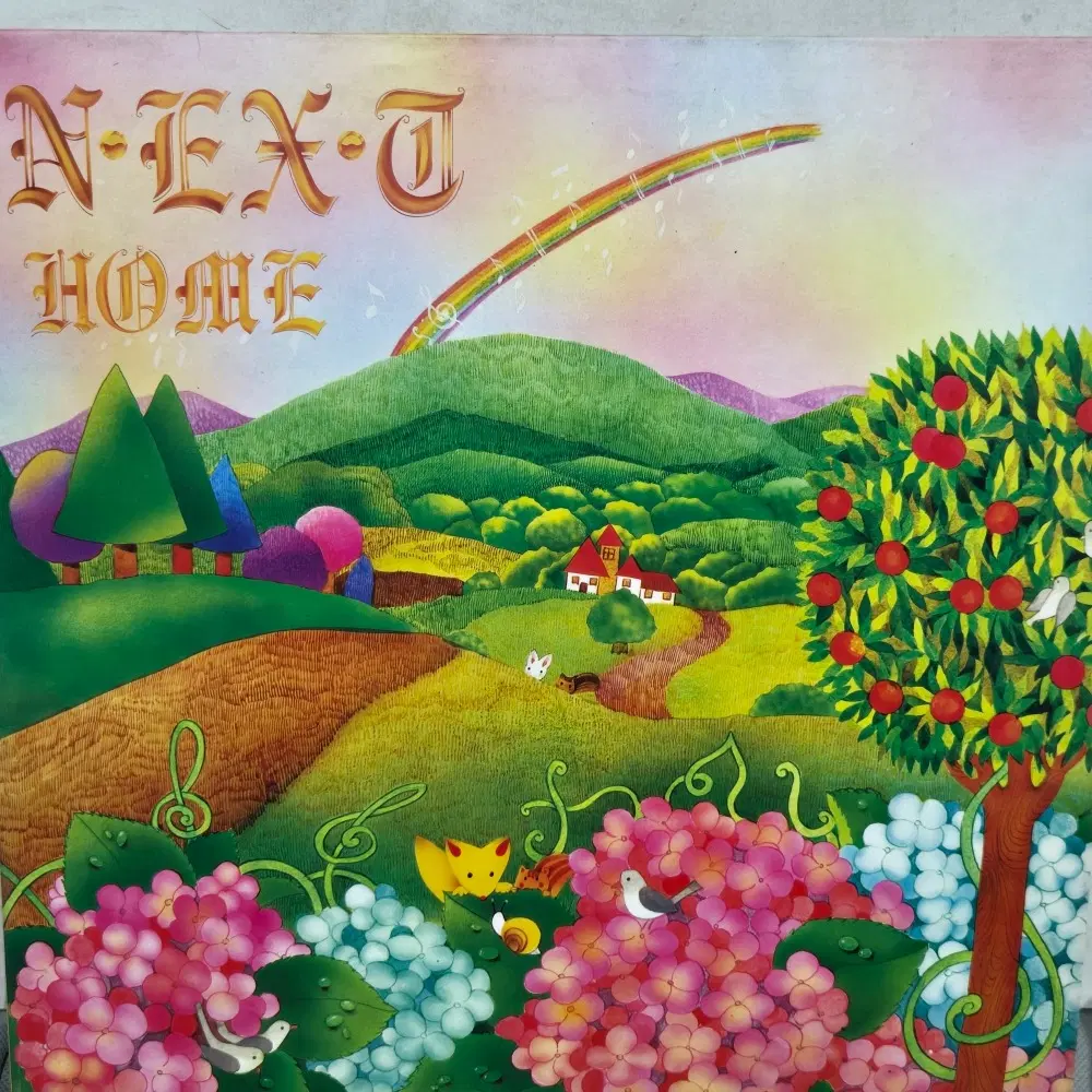 1-1104. LP음반 .넥스트 N.EX.T HOME (인형의 기사).가요 팝 클래식 라이센스 중고음반