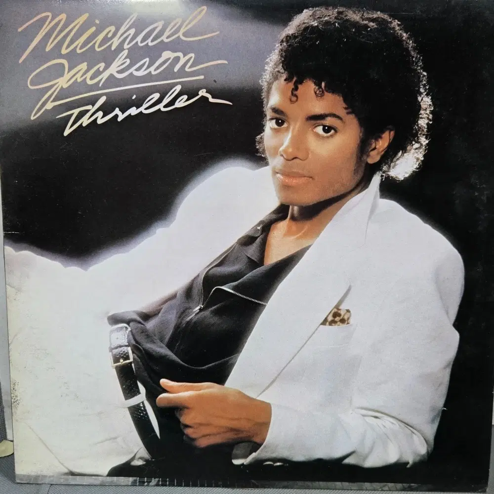 1-1084. LP음반 .MICHAEL JACKSON (Thriller).가요 팝 클래식 라이센스 중고음반