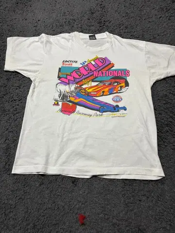1991 IHRA 월드 네셔널스 T셔츠 USA제