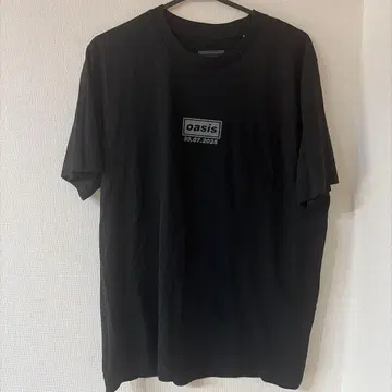 oasis T셔츠 live '25 블랙 L사이즈 런던 공연