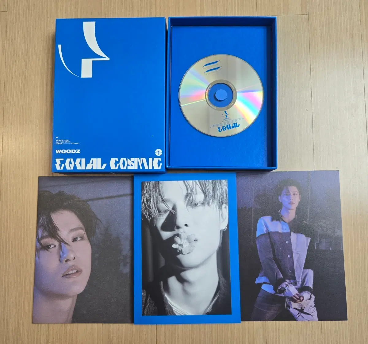 우즈 EQUAL COSMIC 앨범 판매 이퀄 파랗게 조승연 cd 포카 양도 드라우닝