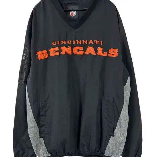 [M] NFL 신시내티 팀클럽 브이넥 풀오버 웜업