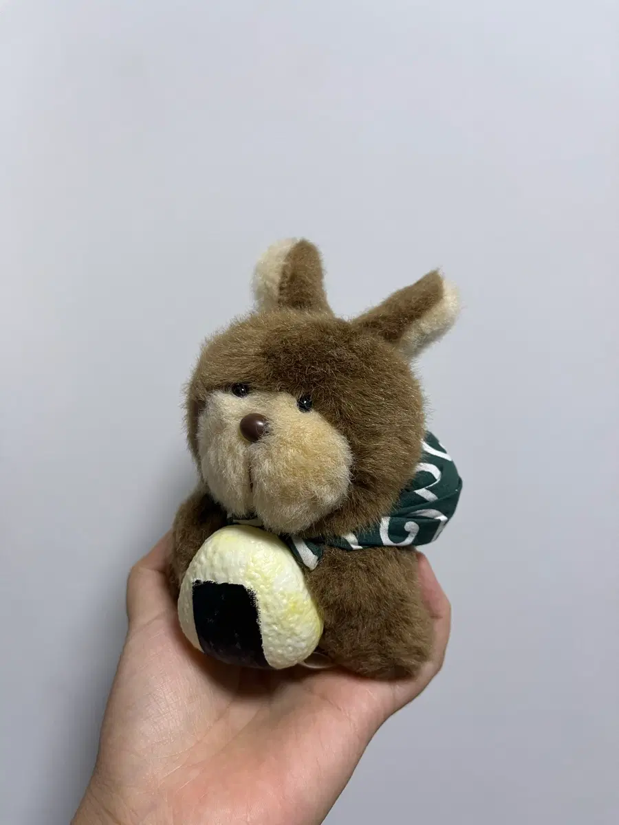 (희귀) 일본 고전 빈티지 토끼 인형 (오니기리 들고 봇짐 매고~)
