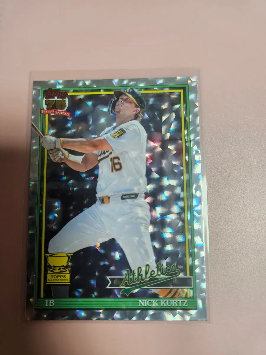 오클랜드)닉 커츠 2026 Topps Foil 카드