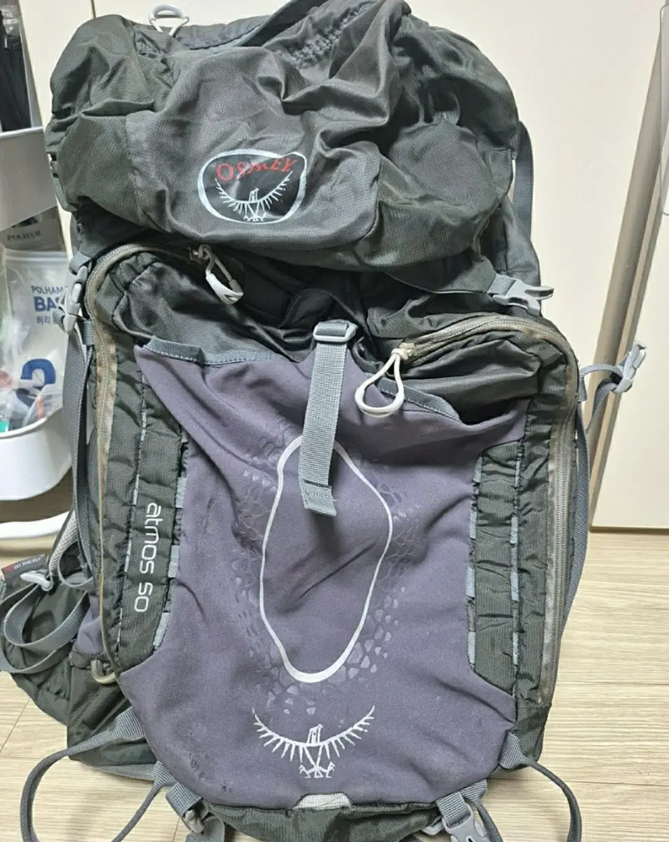 오스프리 50리터 등산배낭 판매합니다