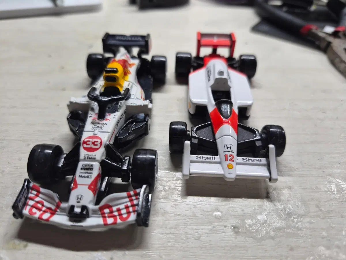레드불 레이싱 F1 머신 / 맥라렌 F1 머신 2종 세트