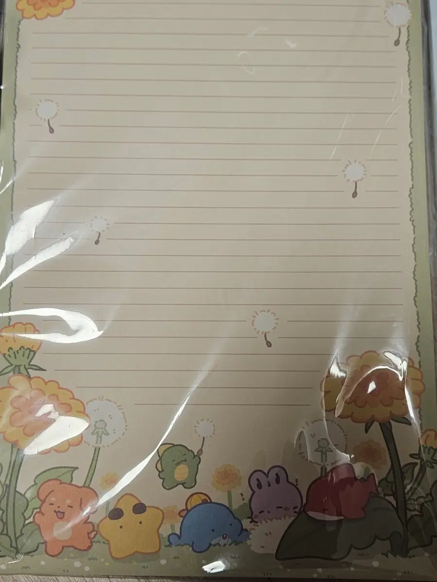 덤) 미개봉 뜰팁 픽셀리 잠뜰tv 봄 떡메 빅 메모지