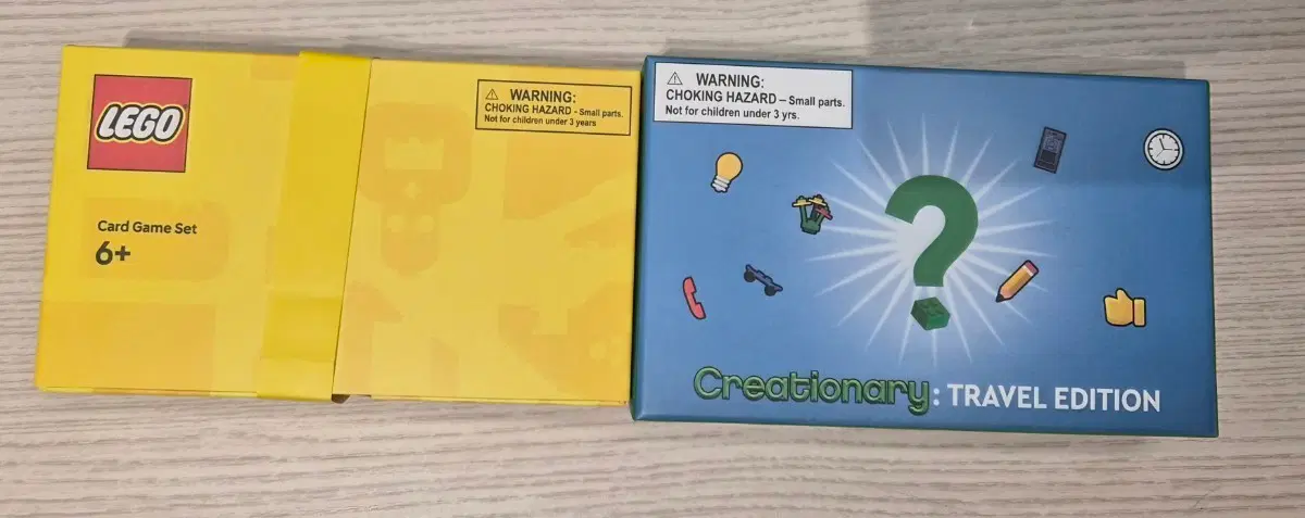 레고 카드 게임 세트 Creationary 트래블 에디션