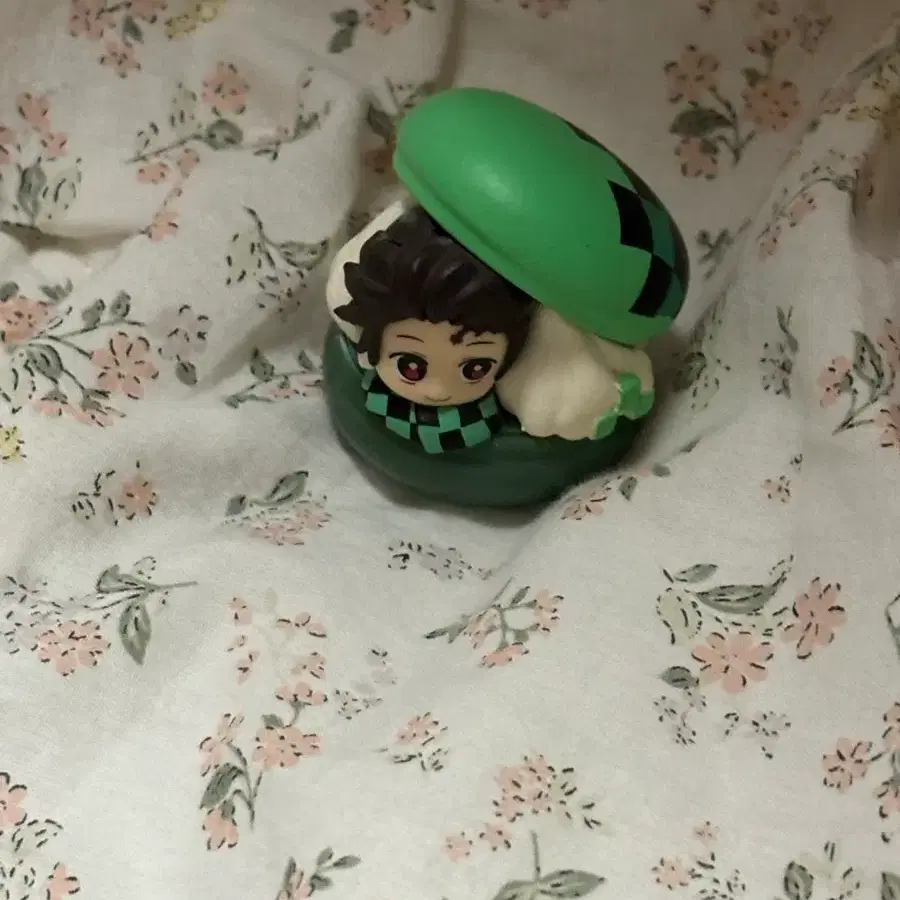 귀멸의 칼날 카마도 탄지로 마카롱 피규어