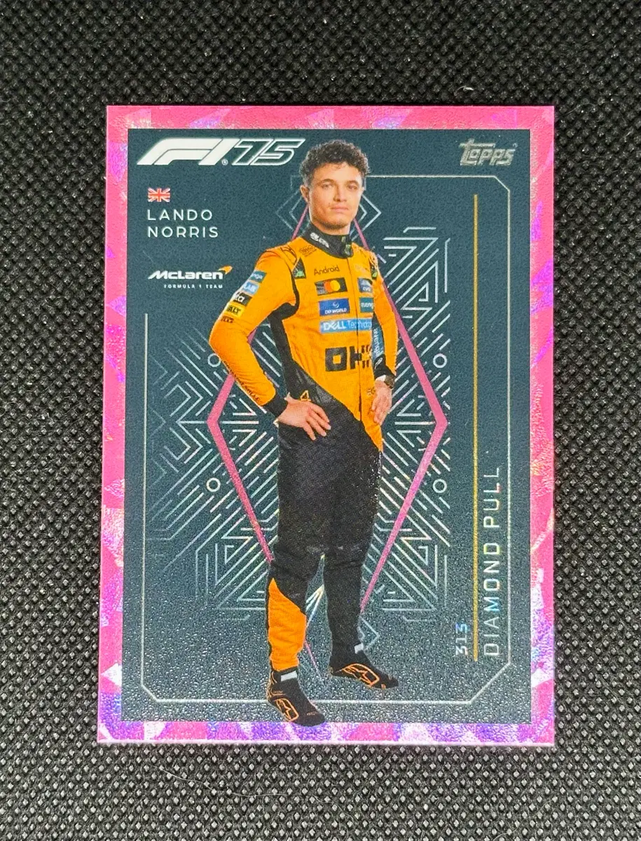 2025 F1 탑스 터보 어택 랜도 노리스 다이아몬드 폴 카드