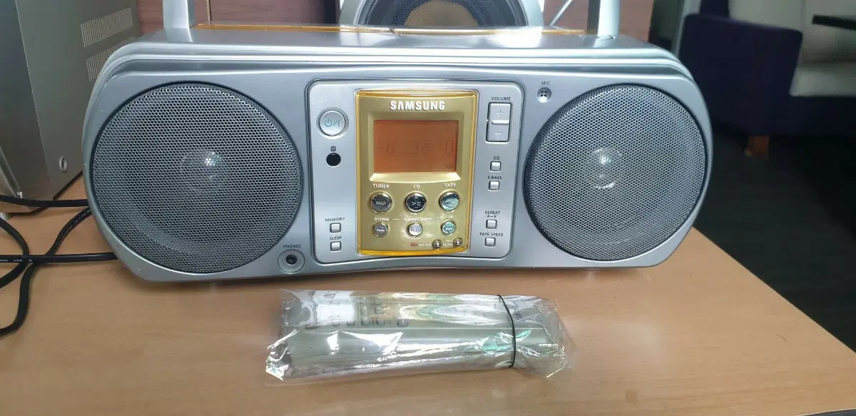삼성 오디오 CD 플레이어 테이프 라디오 RCD-Y65