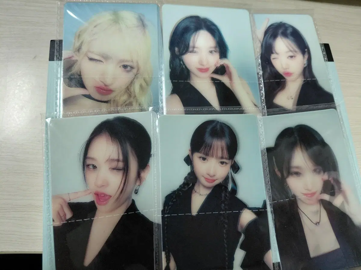 아이브 포토카드 6종 세트