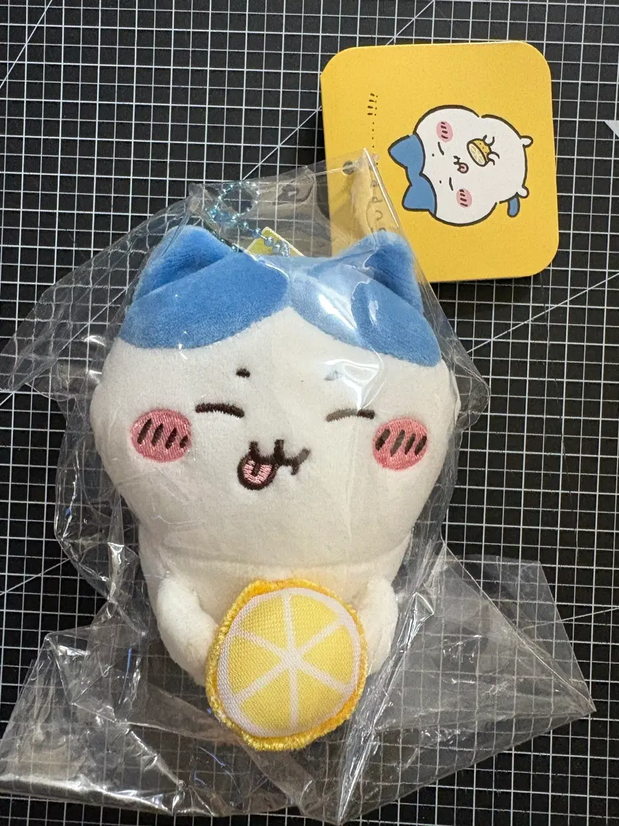 치이카와 하치와레 레몬 마스코트 양도 키링 누이 인형