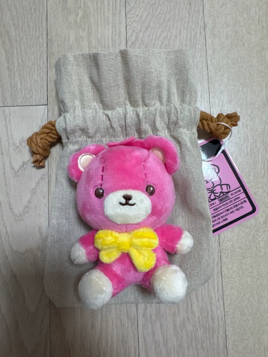 메이플 팝업 핑크테니 인형