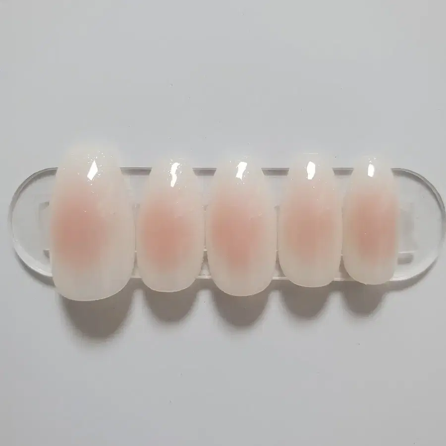 치크 은은펄 네일팁
