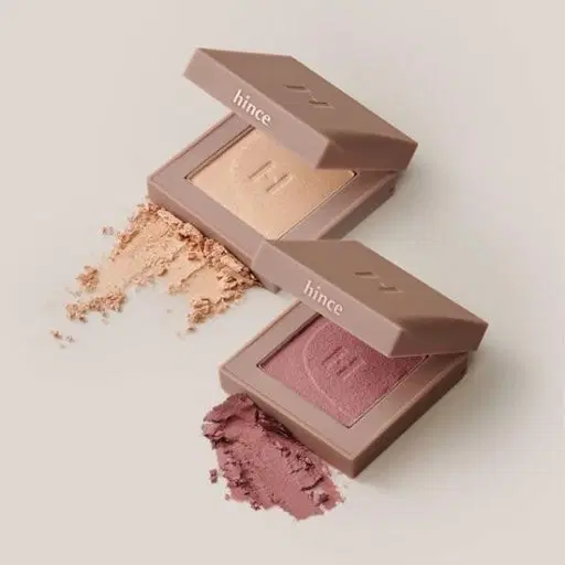 힌스 뉴 뎁스 아이섀도우 뮤즈오버, 얼루어 인 모션, 어니스티, 빌드온