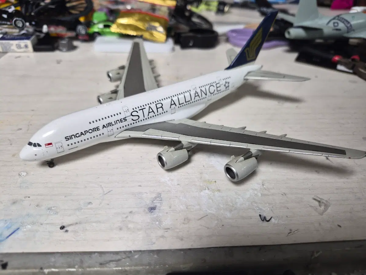 JC WINGS a380 싱가포르항공 스얼 도장 비행기모형