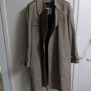 LONDON FOG 베이지 트렌치코트 38 REG