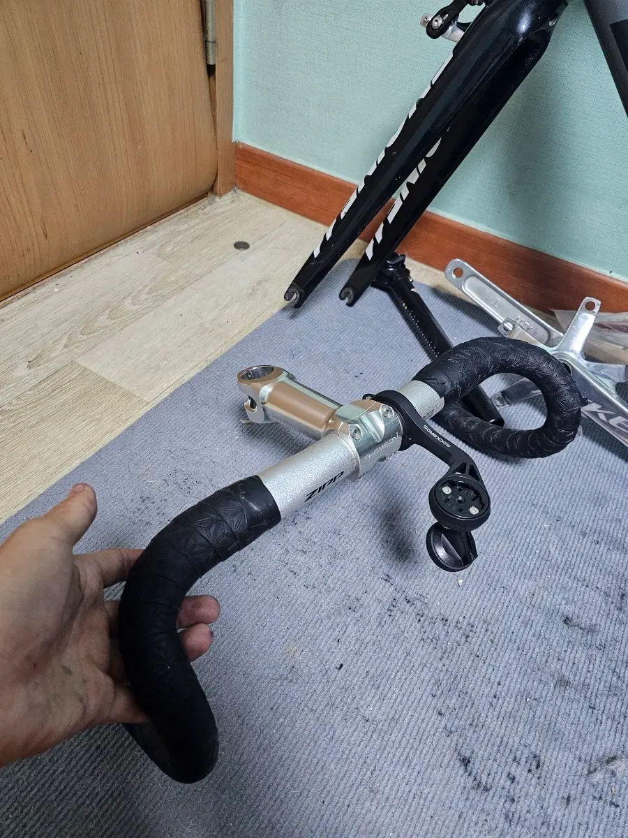 탐슨 120mm+짚 서비스코스 드롭바