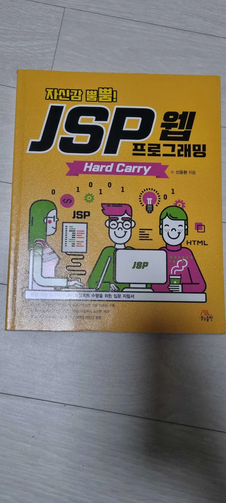 JSP 웹 프로그래밍 Hard Carry 책판매합니다