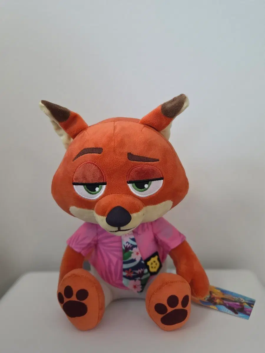 주토피아 닉 와일드 인형