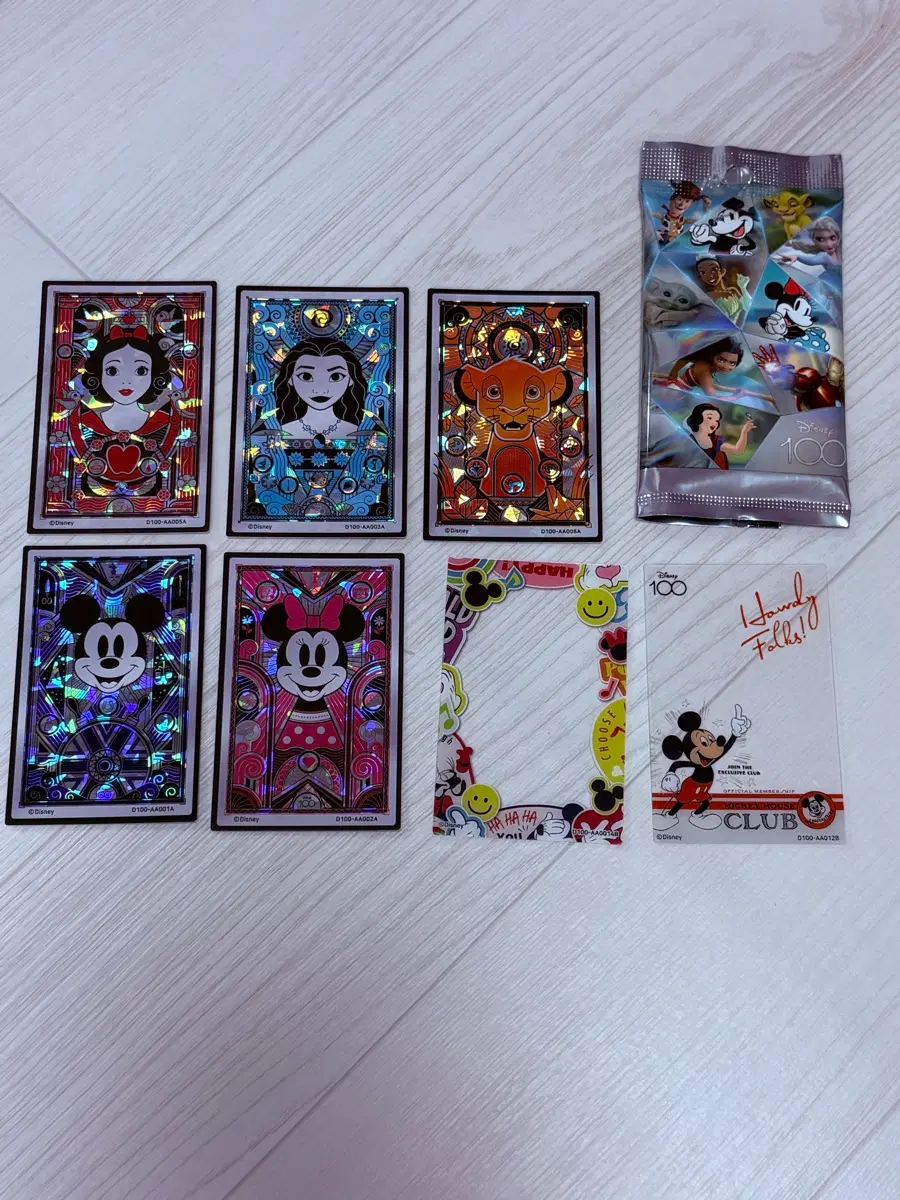 Disney 디즈니 100주년 기념 카드