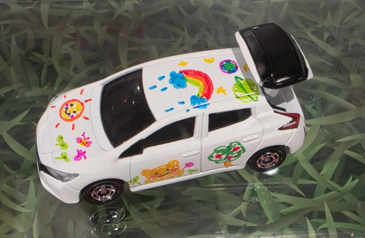 (미개봉)토미카 이벤트카 Nissan Leaf White Tomica Ver.